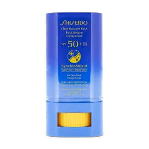 Shiseido Clear Sunscreen Stick SPF50  For Face & Body