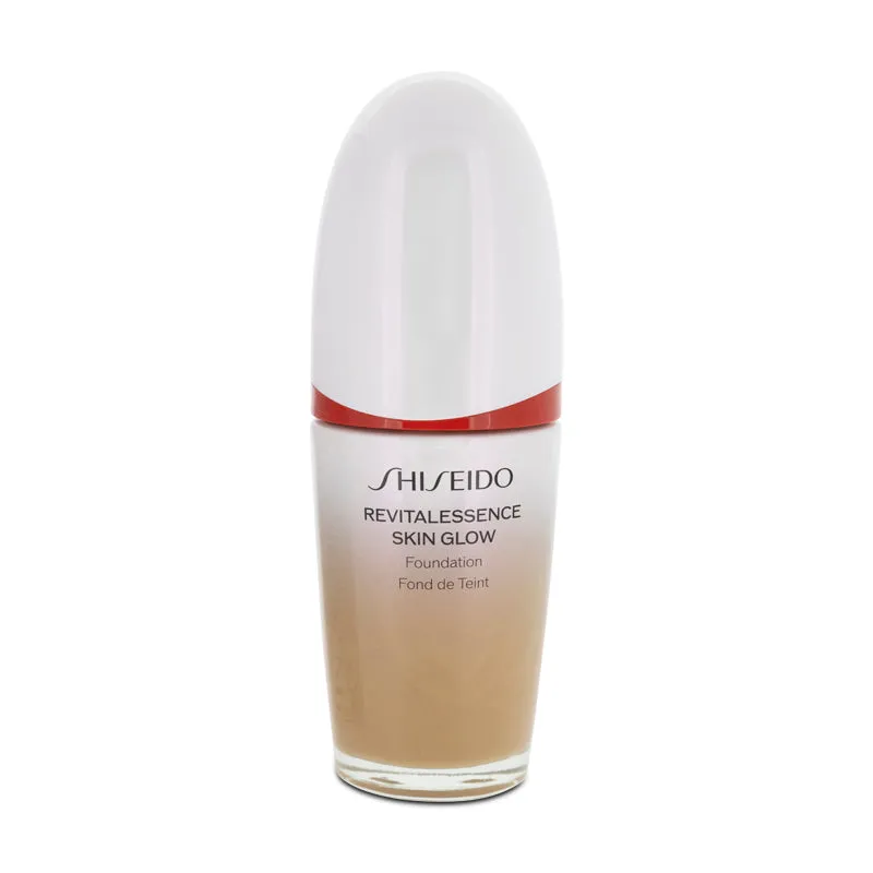 Shiseido Revitalessence Skin Glow Foundation SPF30 30ml - Shade 410 Sunstone, (Blemished Box)