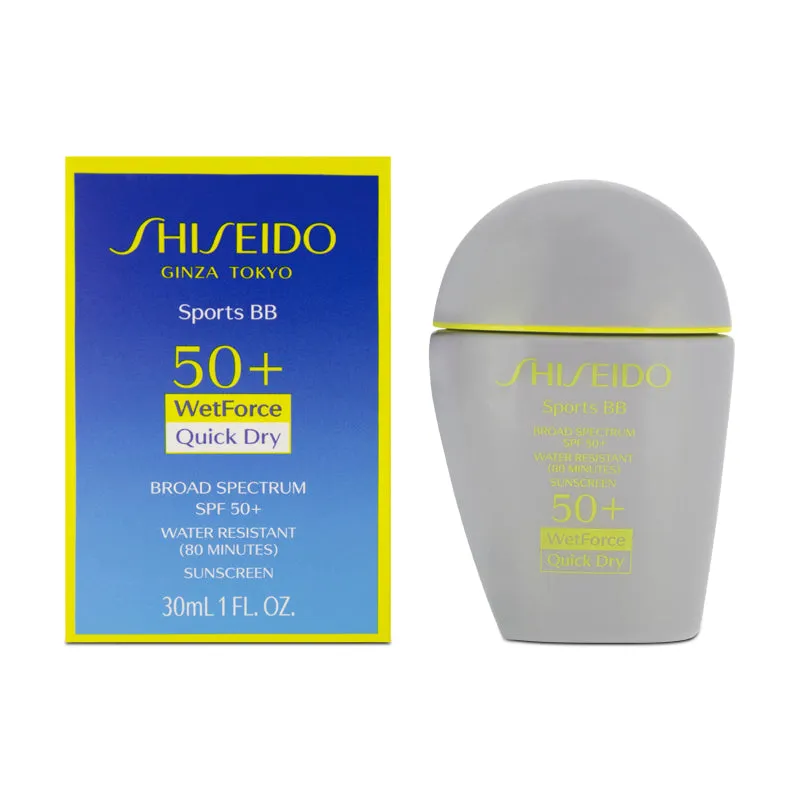 Shiseido Sports BB WetForce SPF 50  BB Cream 30ml - Medium