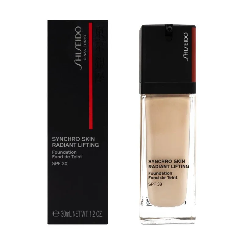 Shiseido Synchro Skin Radiant Lifting Foundation 140 Porcelain 30ml