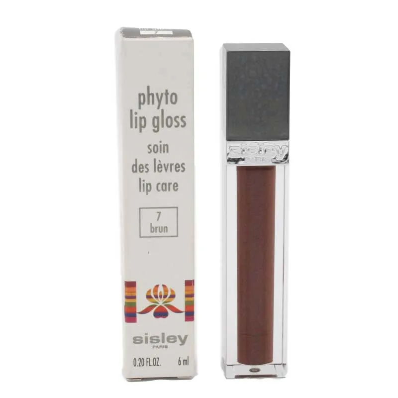 Sisley Phyto Plumping Lip Gloss in 7 Brun Brown