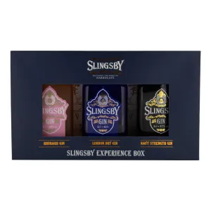 Slingsby Experience Box Gin Set 3x50ml