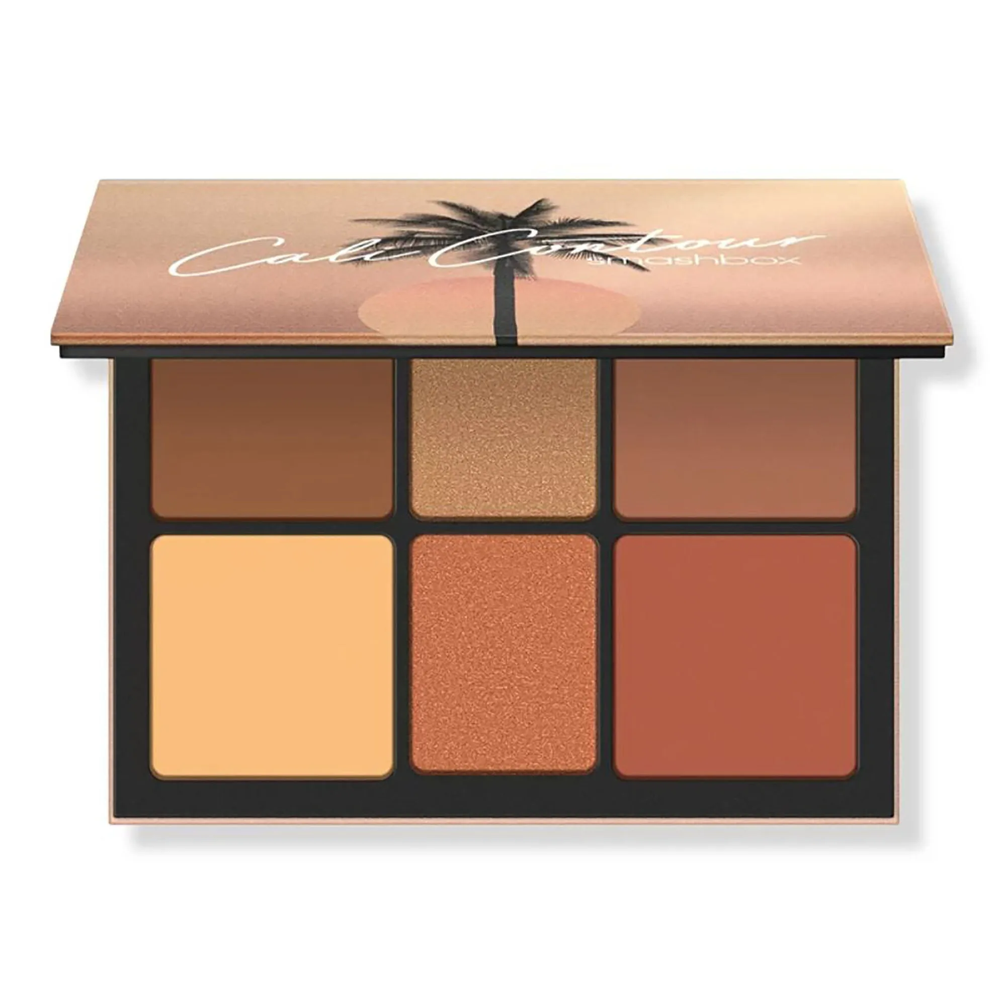 Smashbox Cali Contour Blush, Highlighter, & Bronzer Face Palette - Medium/Dark