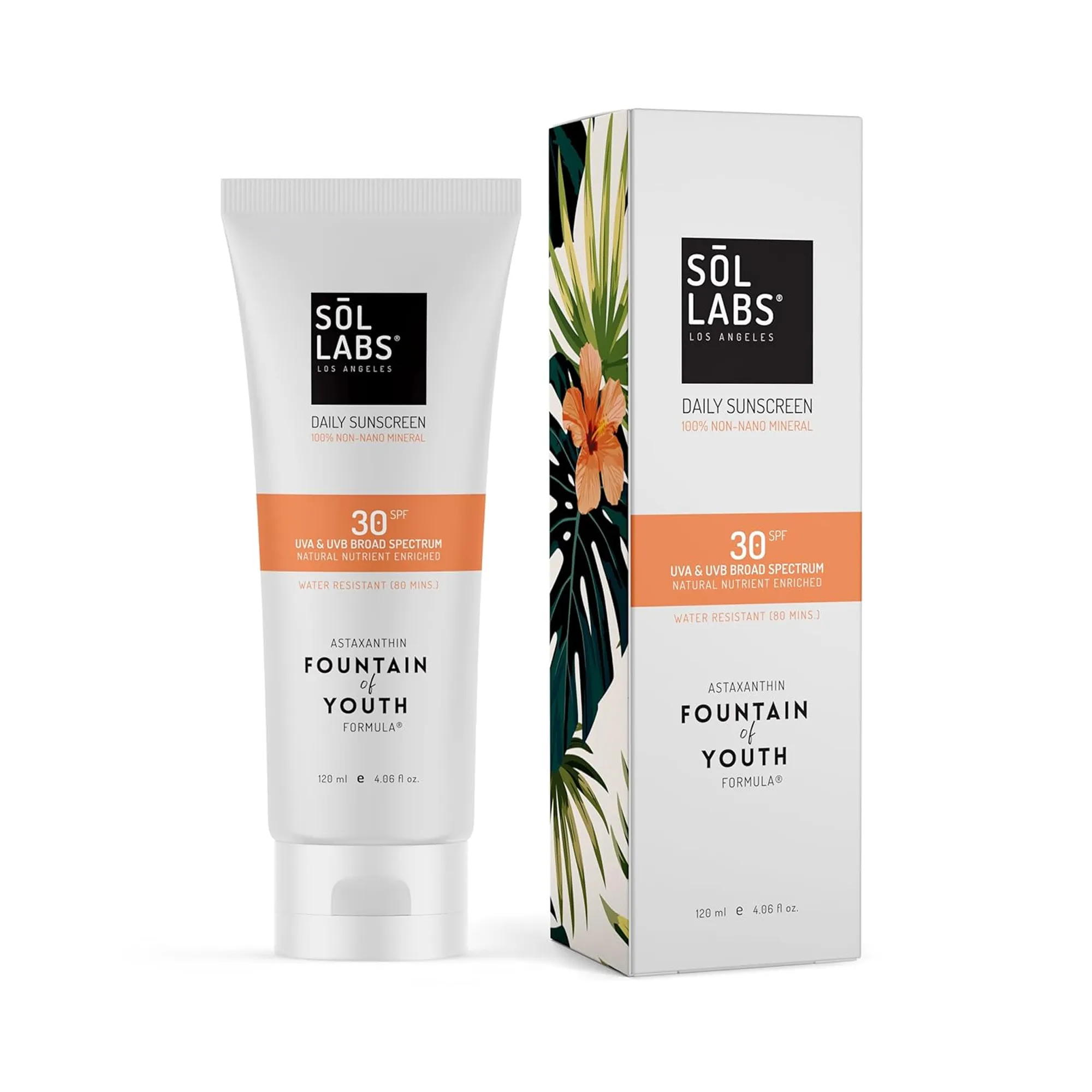 SOL LABS Natural Mineral SPF 30 Daily Sunscreen Lotion