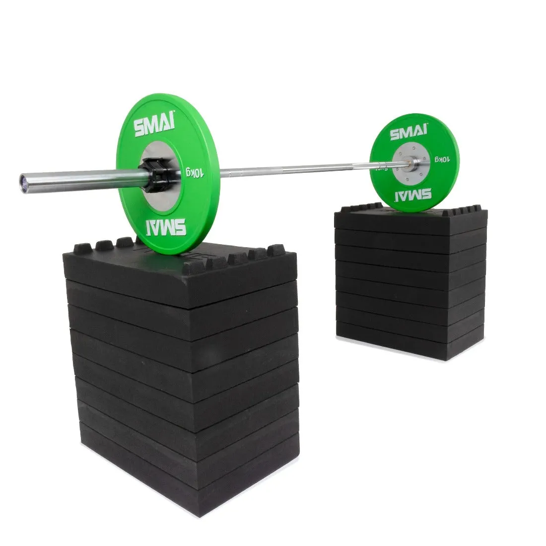 Stackable Rubber Deadlift Pads - Pair Smai