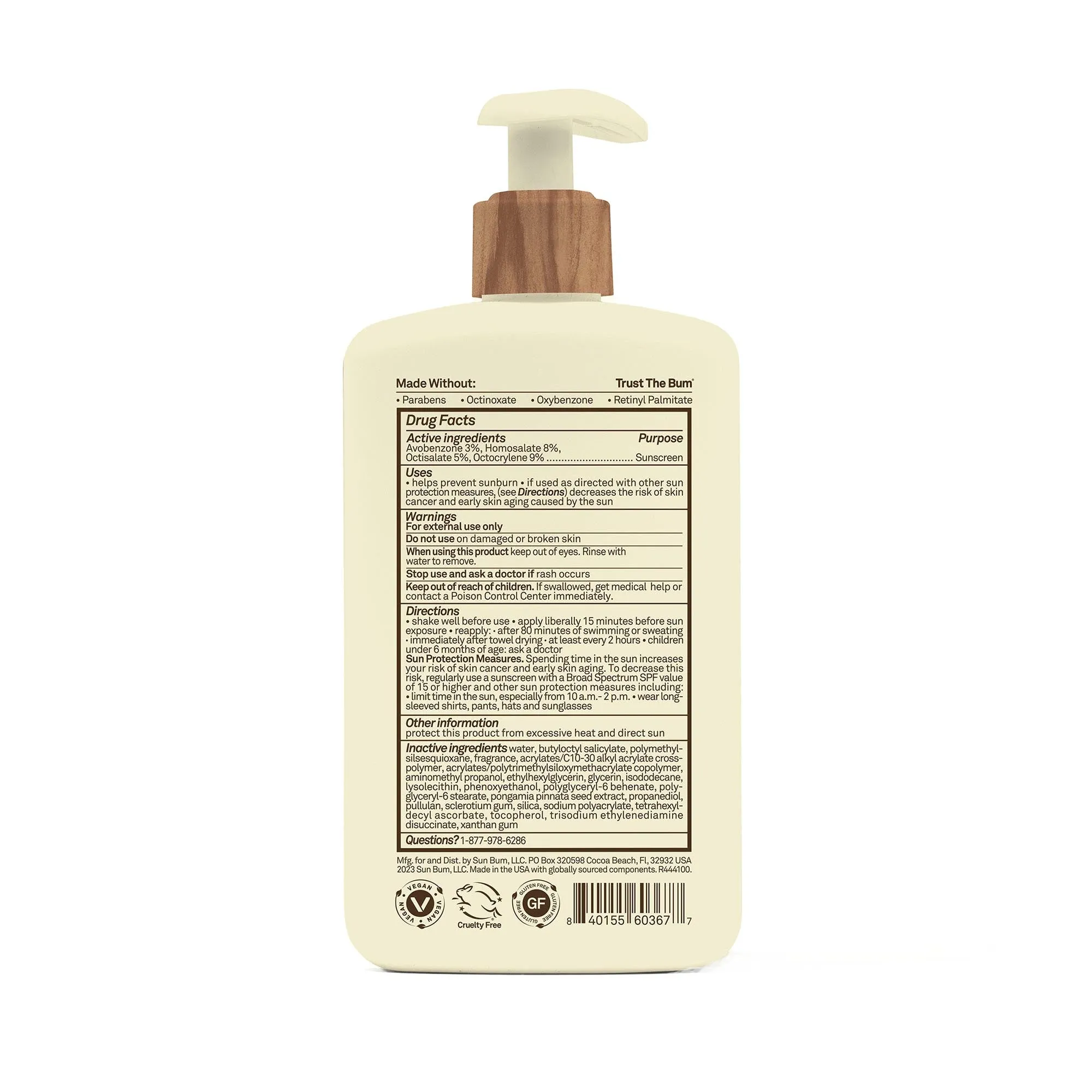 Sun Bum Daily SPF 50 Body Lotion