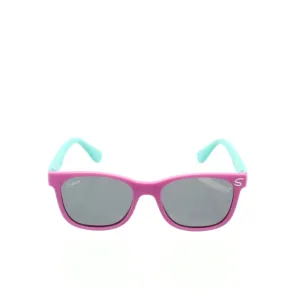Suneez Polarised Flexible Kids Sunglasses Pink & Turquoise