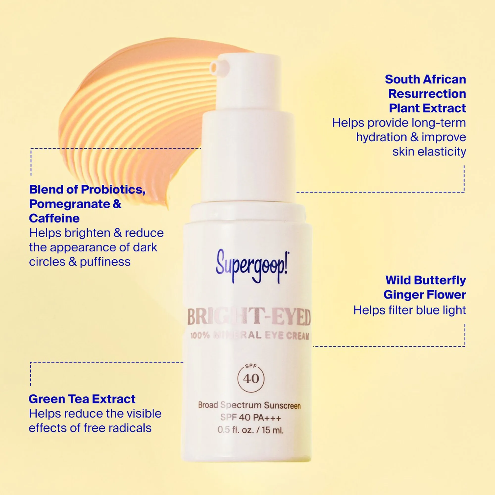 Supergoop! Bright-Eyed 100% Mineral Eye Cream SPF 40
