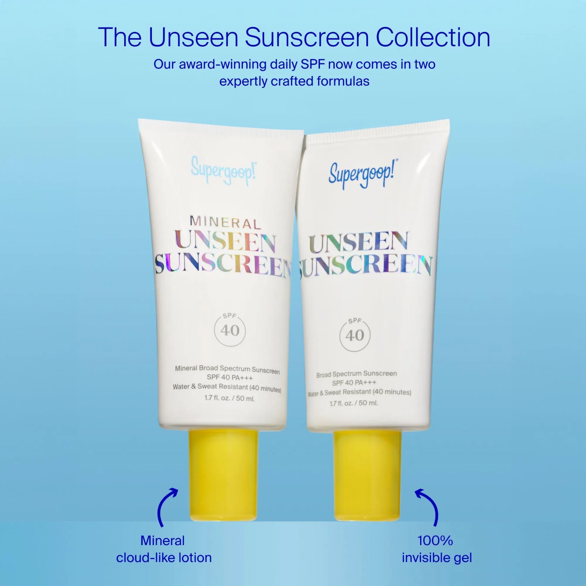 Supergoop! Mineral Unseen Sunscreen SPF 40