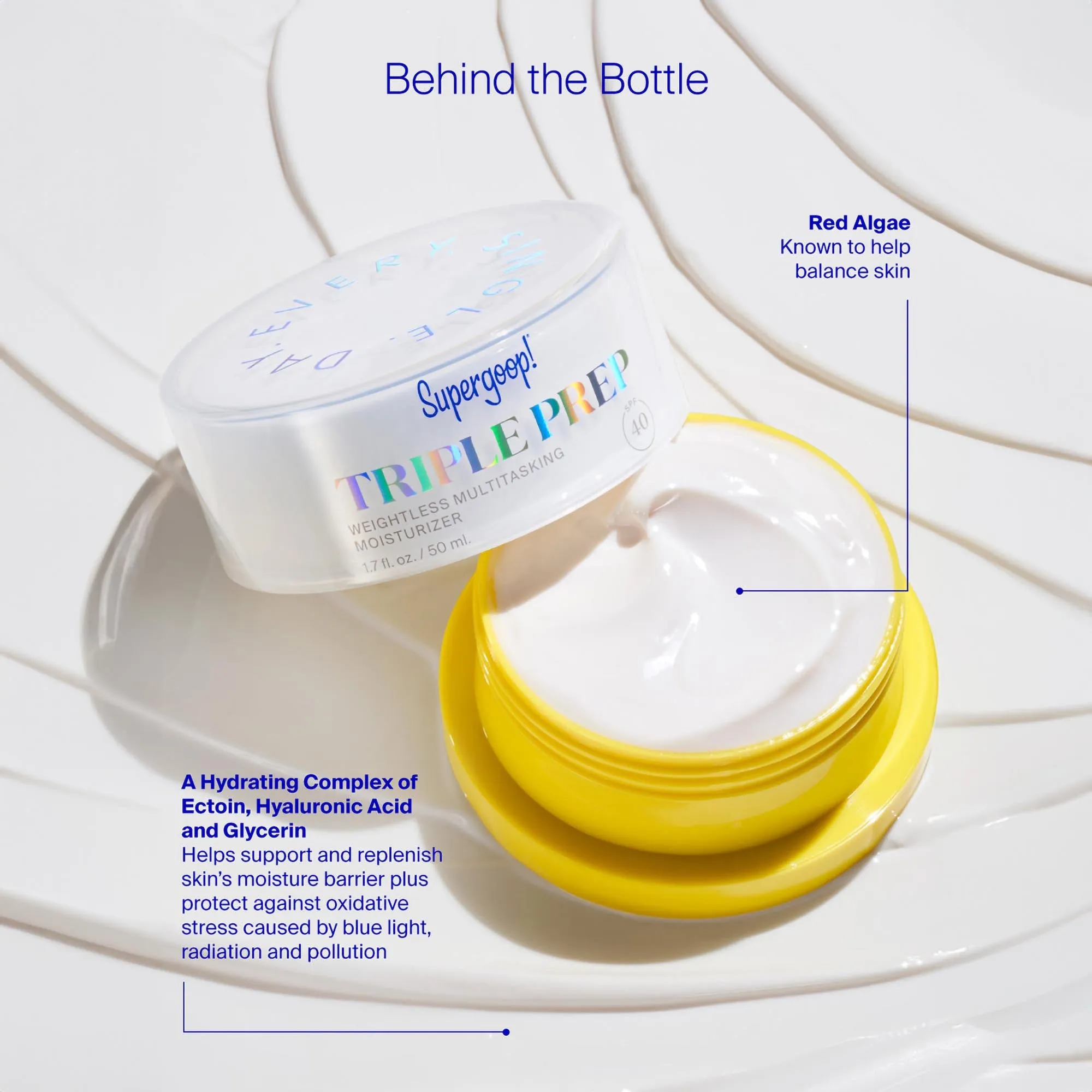Supergoop! Triple Prep Weightless Multitasking Moisturizer SPF40
