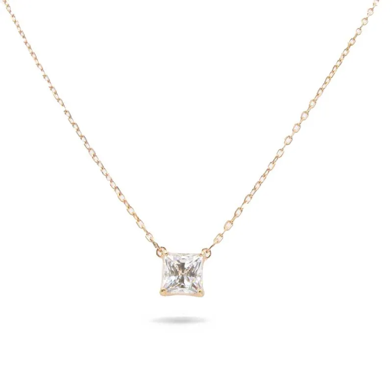 Swarovski Attract Collection Rose Gold Necklace