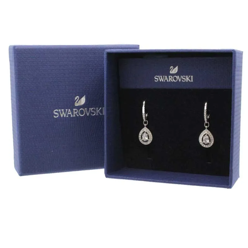 Swarovski Attract Collection Silver Earrings