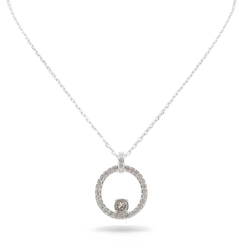 Swarovski Creativity Circle Necklace & Earring Jewellery Set