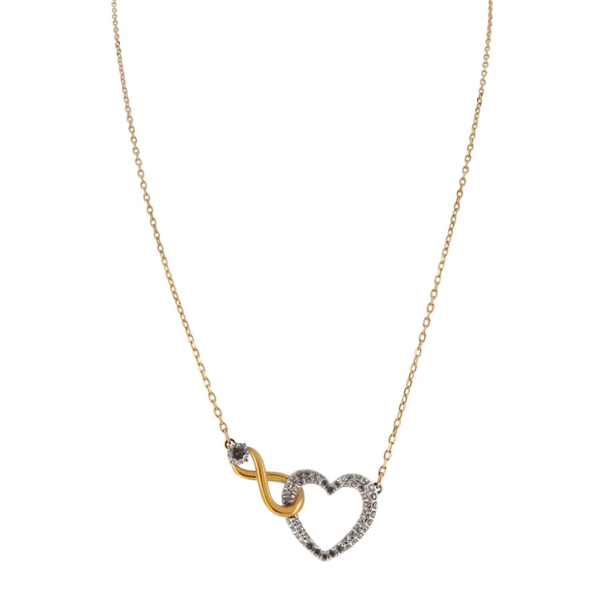 Swarovski Infinity Earrings and Necklace Gift Set