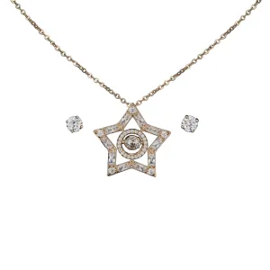 Swarovski Rose Gold Stella Set 5622730
