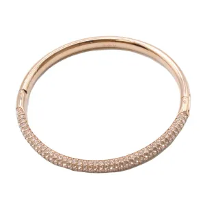 Swarovski Stone Collection Rose Gold Small Bangle Bracelet