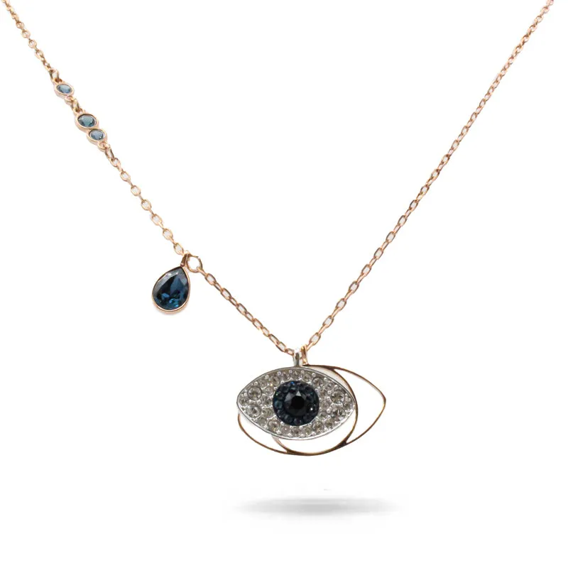 Swarovski Symbolic Eye Collection Rose Gold Necklace