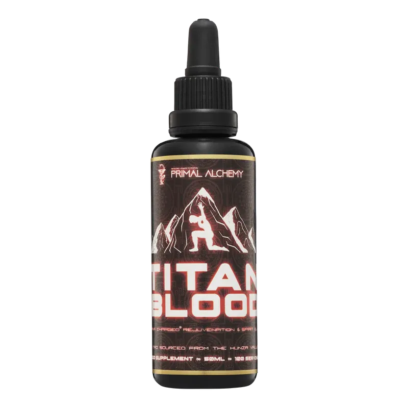 Titan Blood - Prana Charged Rejuvenation & Spirit Elixir