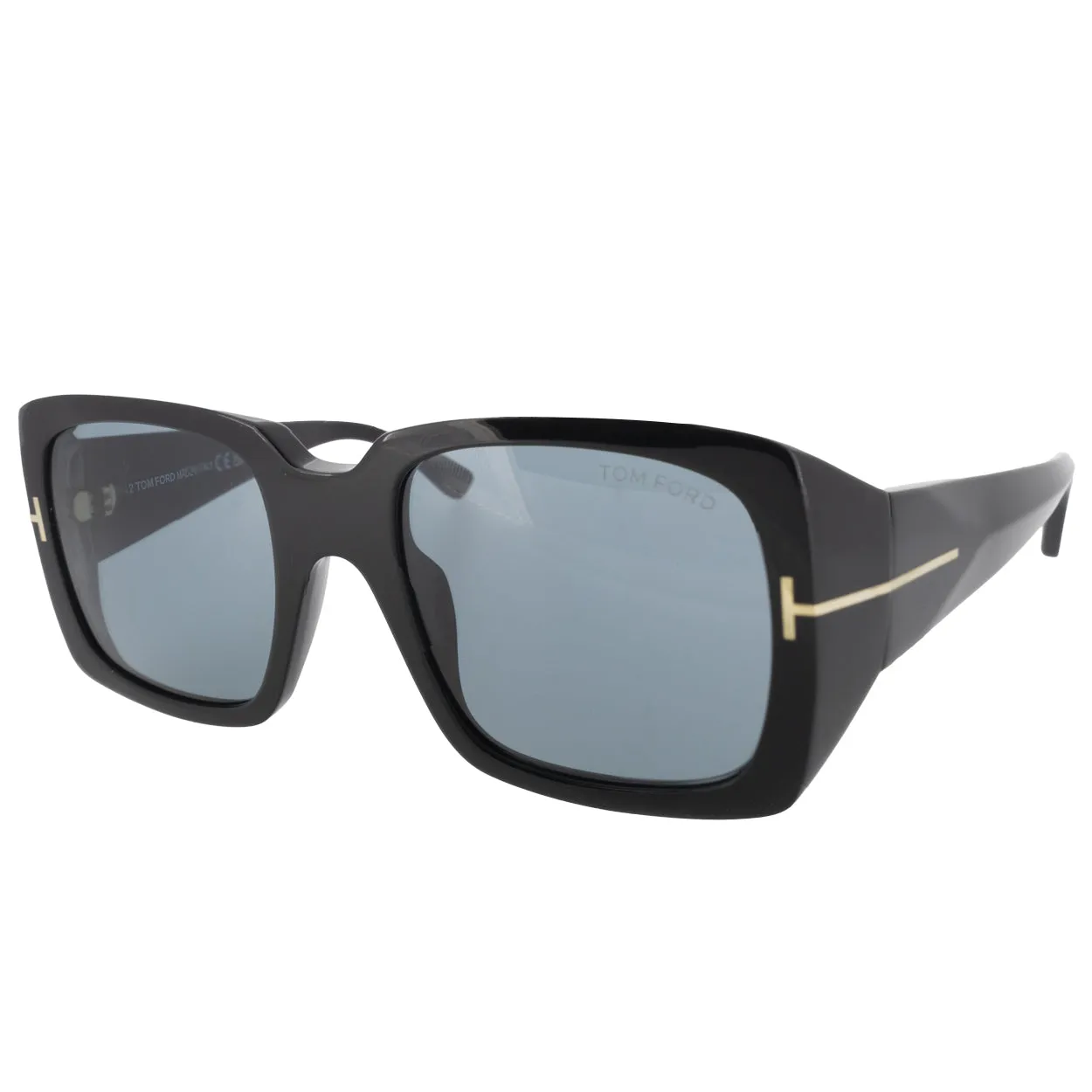 Tom Ford Black & Blue Sunglasses Ryder-02 TF 1035 ECO 01V