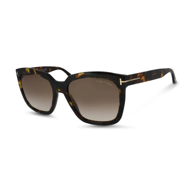 Tom Ford Brown Gradient Sunglasses TF0502 55 (No Case)