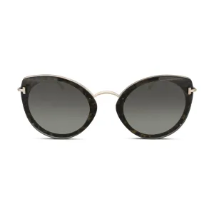 Tom Ford Cat Eye Havana Sunglasses TF683 52K (No Case)