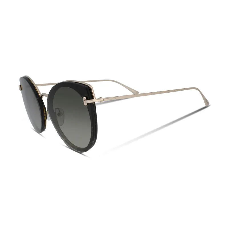 Tom Ford Cat Eye Havana Sunglasses TF683 52K (No Case)
