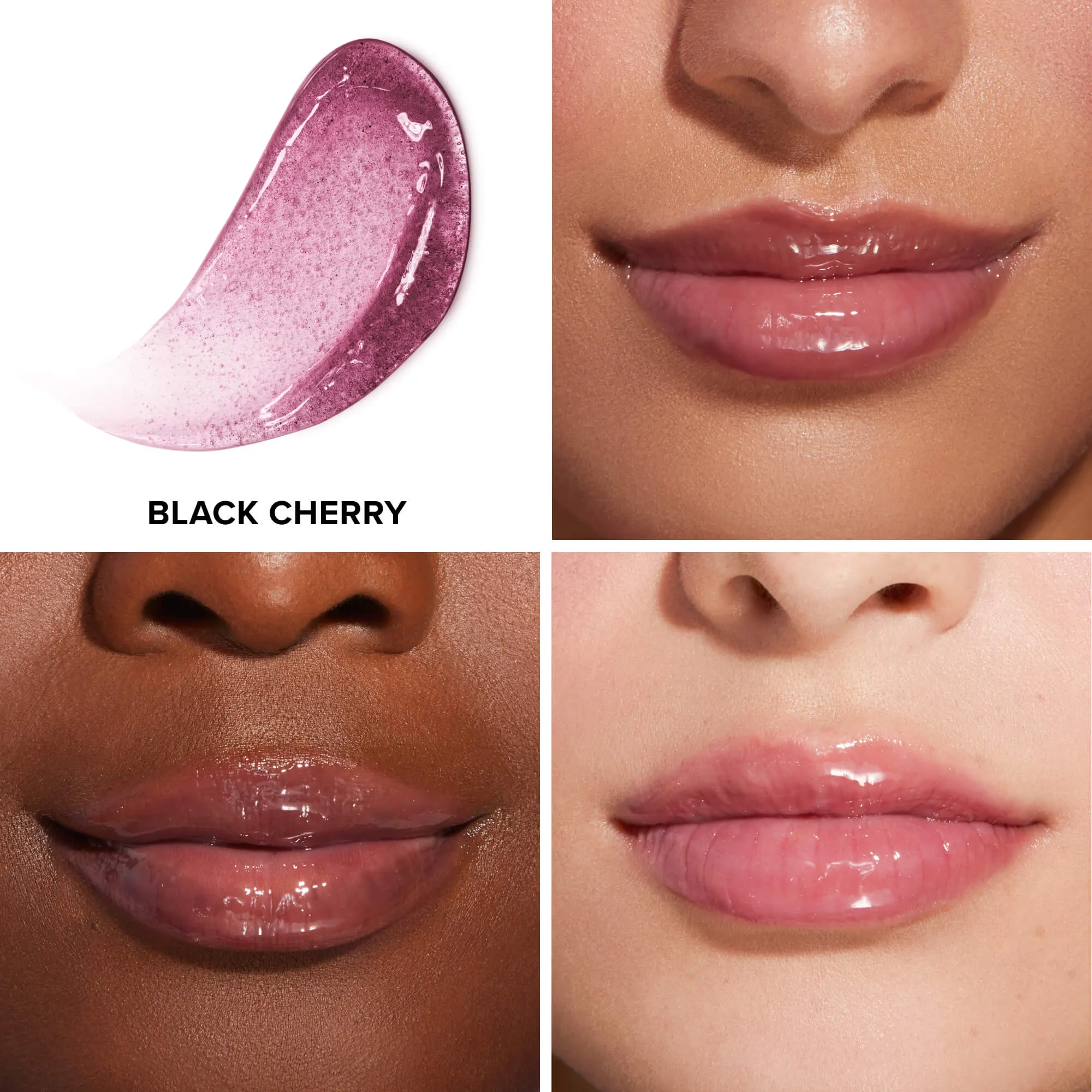 Too Faced Kissing Jelly Lip Oil Gloss: Perfect Pair Set (bubblegum  black cherry)
