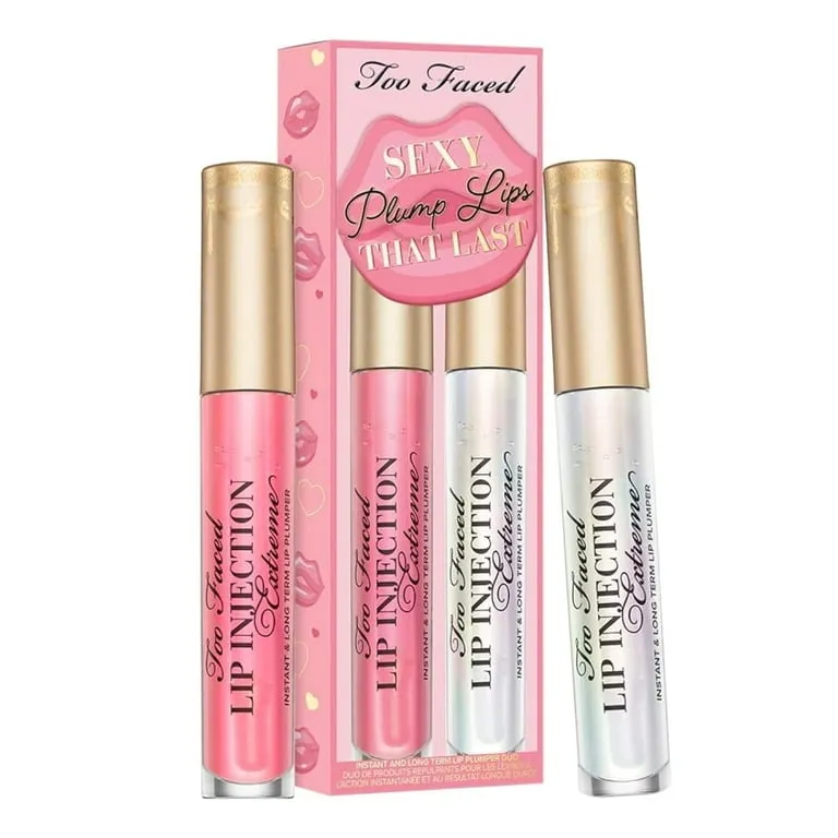 Too Faced Lip Injection Maximum Plump Lip Gloss Duo