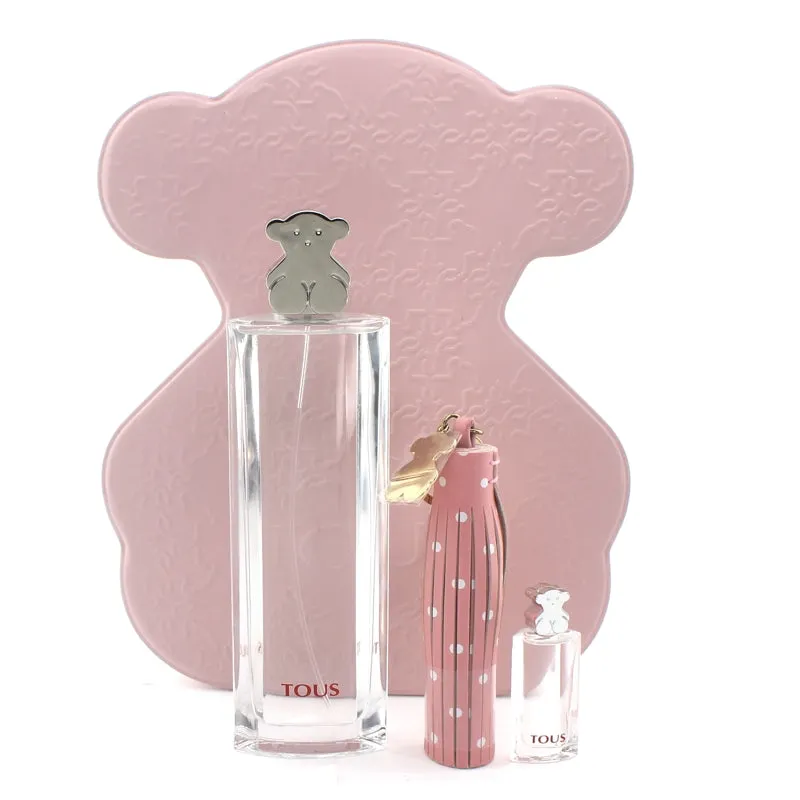 Tous 90ml Eau De Toilette & 4.5ml Mini EDT Gift Set (Blemished Box)
