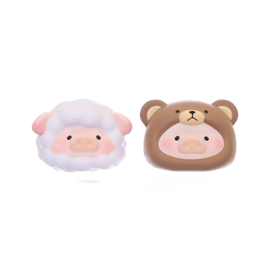 TOYZEROPLUS LuLu The Piggy Bear & Sheep Stress Ball
