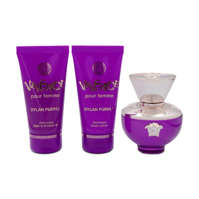 Versace Dylan Purple 50ml Eau De Parfum Gift Set