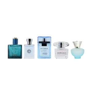 Versace EDT Miniature Fragrance Set 5 x 5ml Unisex