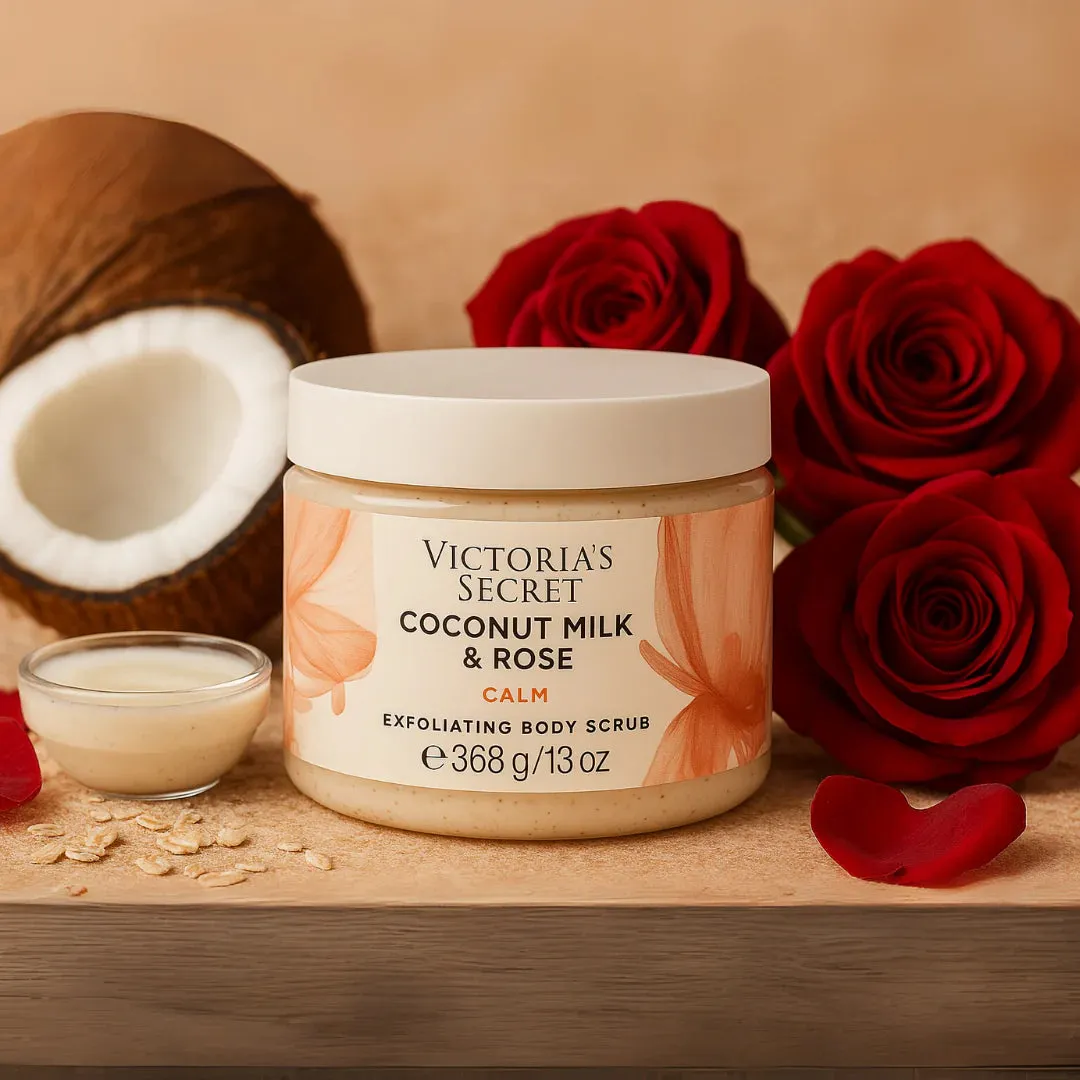 Victoria's Secret Coconut Milk & Rose Calm Body Scrub