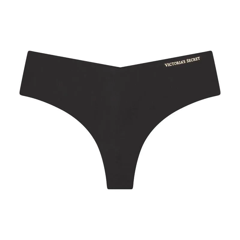 Victoria's Secret Hiphugger Red & Black Thong 3 Pack Set - Large