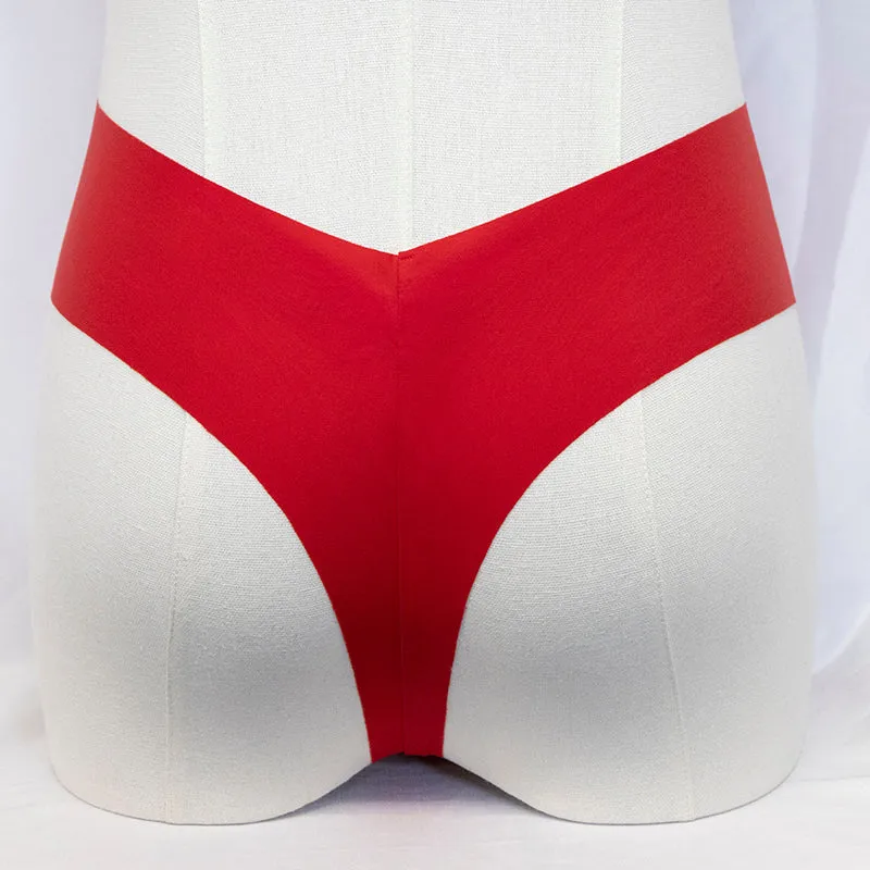 Victoria's Secret Hiphugger Red & Black Thong 3 Pack Set - Large