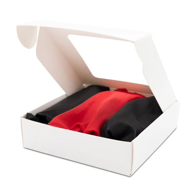 Victoria's Secret Hiphugger Red & Black Thong 3 Pack Set - Large