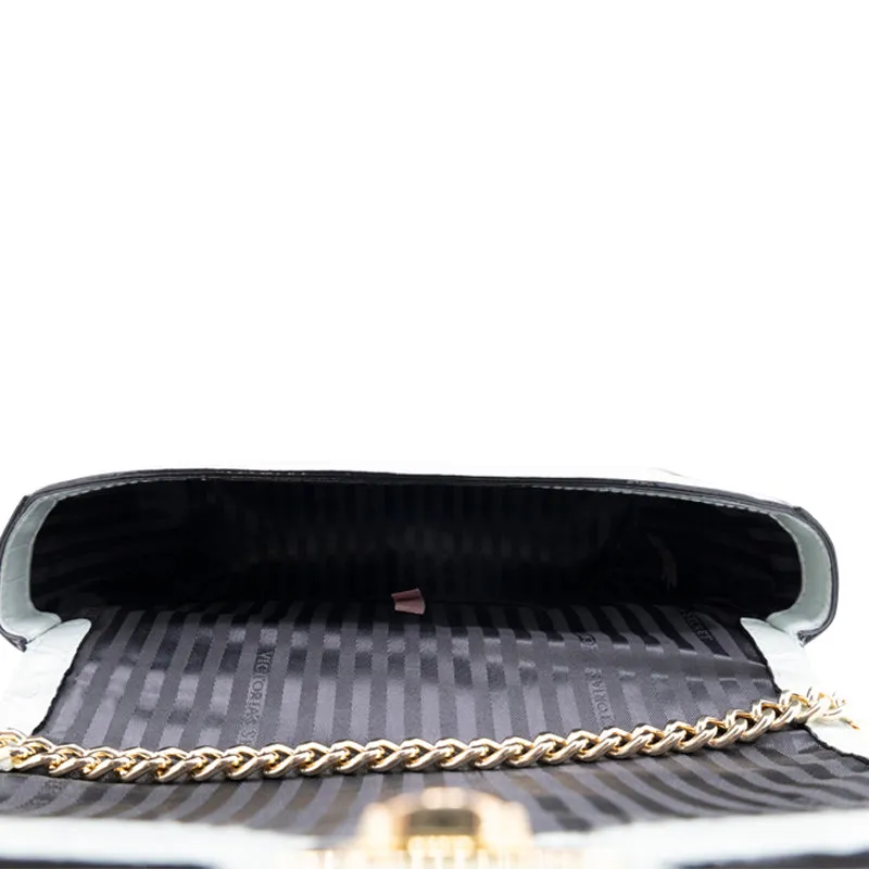 Victoria's Secret Palm Croc Green Crossbody Bag