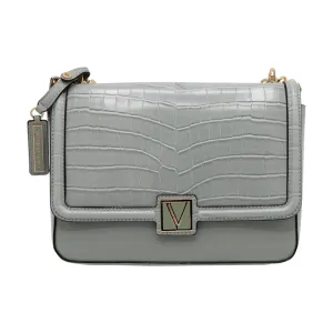 Victoria's Secret Palm Croc Green Crossbody Bag