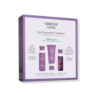 Virtue Flourish Nightly Intensive Hair Rejuvenation Treatment Drug Free 90 Day