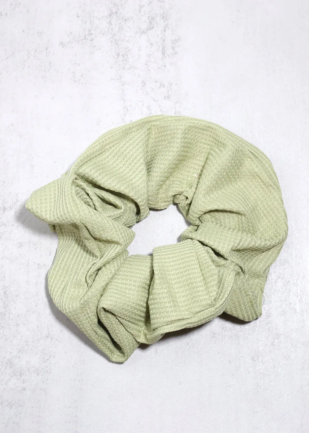 Waffle Knit Scrunchies