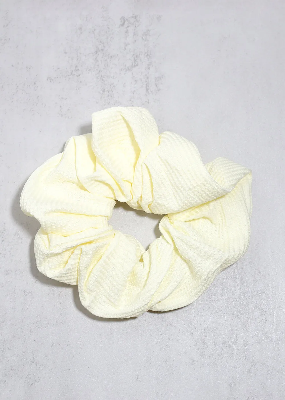 Waffle Knit Scrunchies