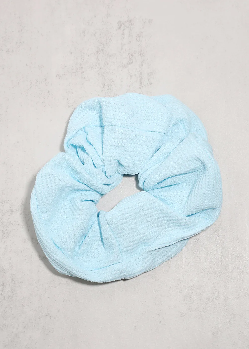 Waffle Knit Scrunchies