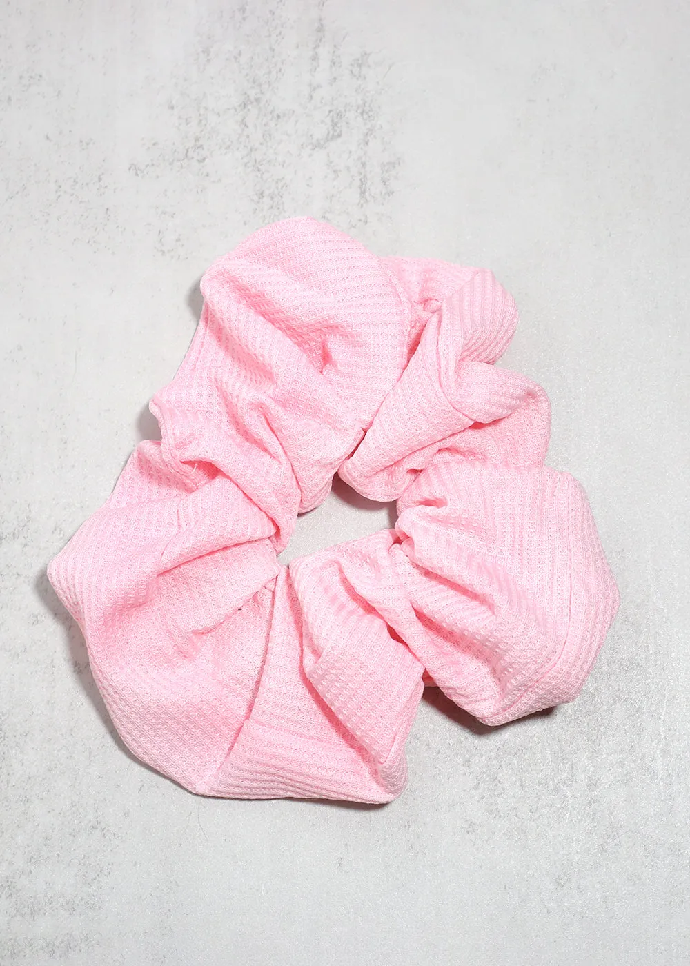 Waffle Knit Scrunchies