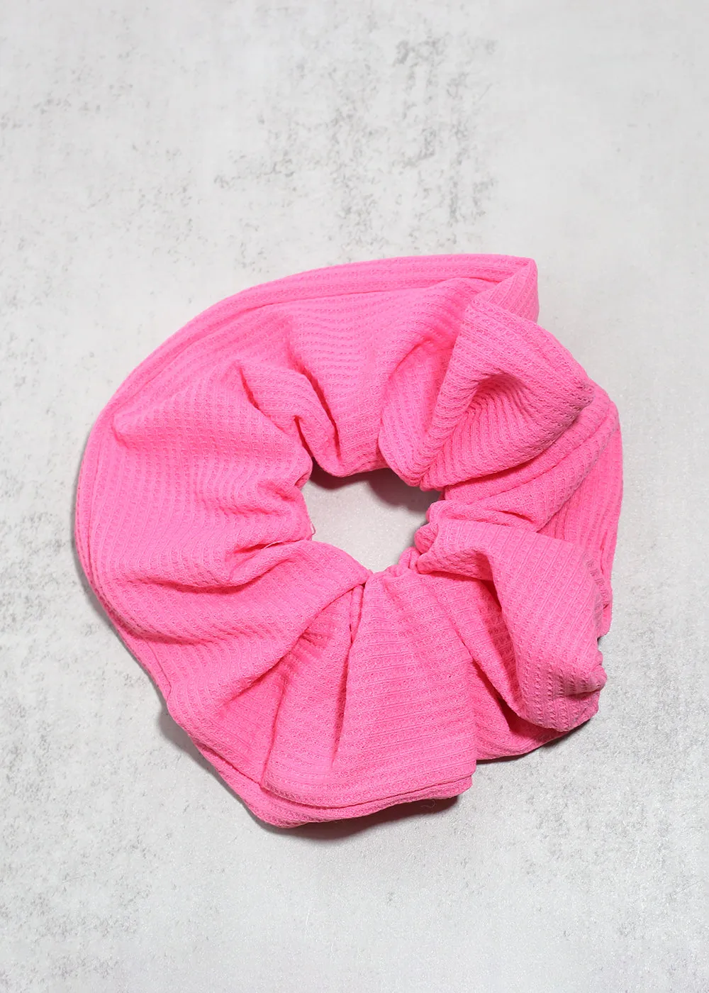 Waffle Knit Scrunchies