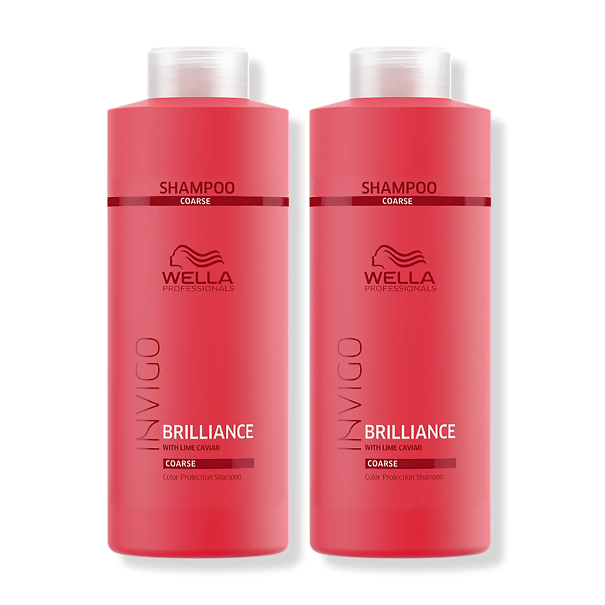 Wella Invigo Brilliance Shampoo and Conditioner - Coarse Colored Hair Liter Duo ($76.80 Value)