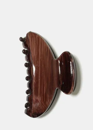 Wood Design Hair Claw