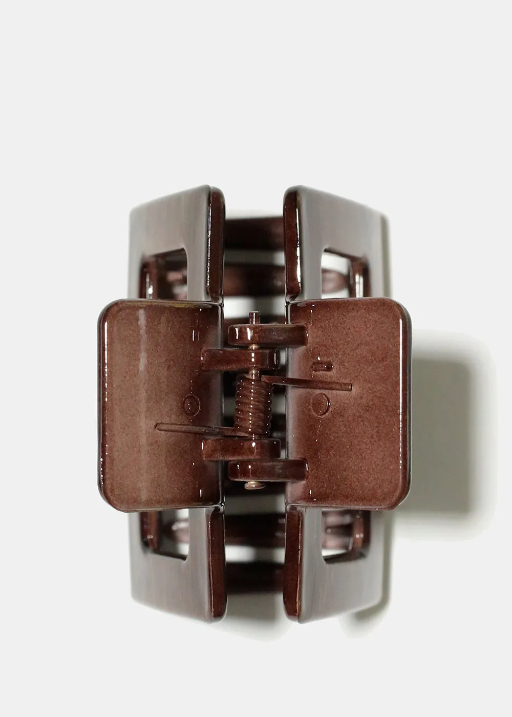 Wood Style Rectangle Hair Claw