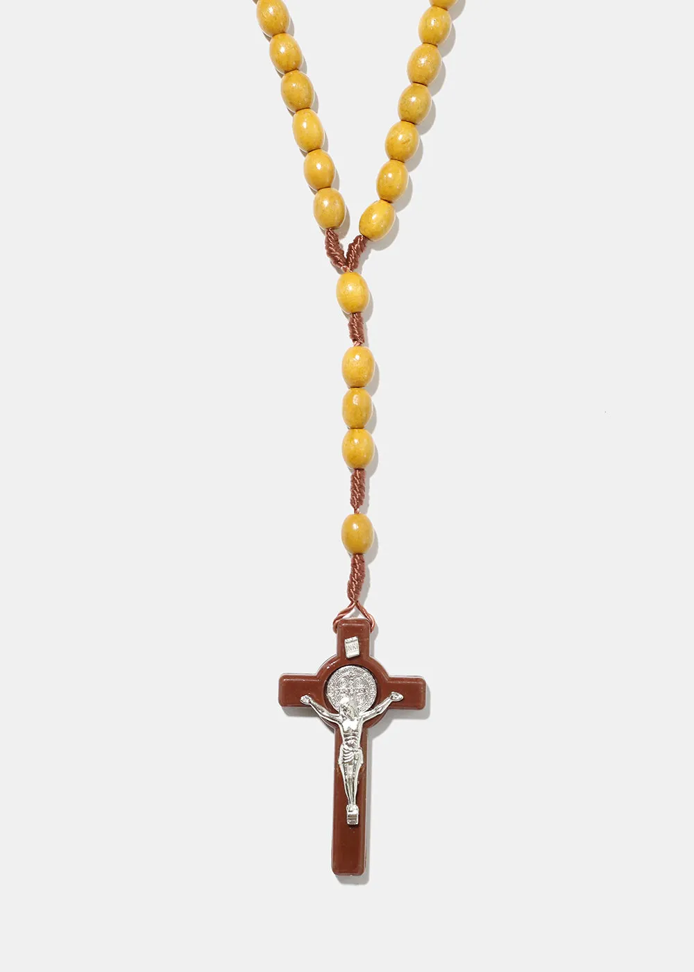 Wooden Bead Rosary