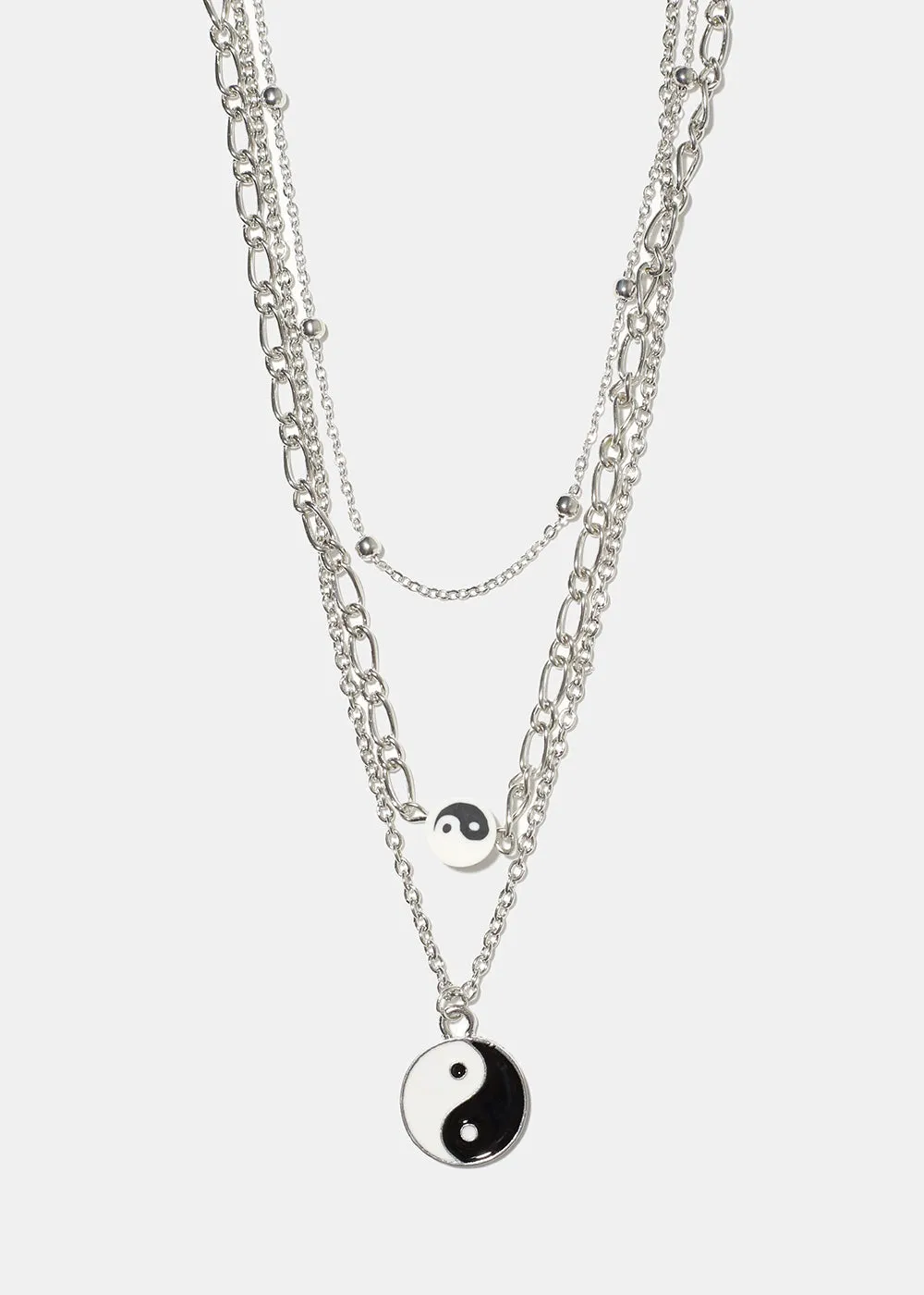 Yin Yang Layered Necklace