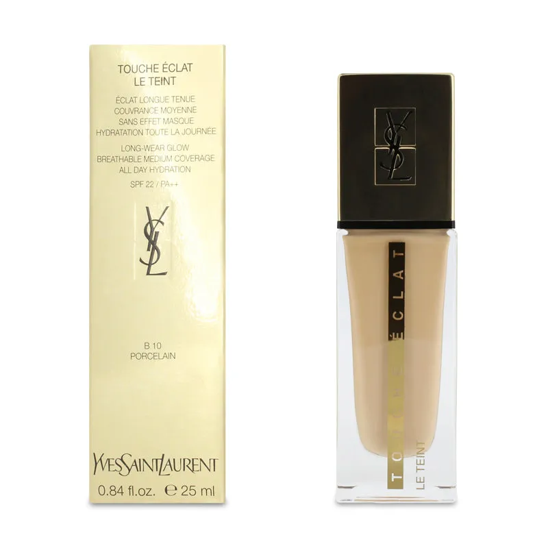 YSL Touche Eclat Le Teint All Day Foundation B10 Porcelain 25ml